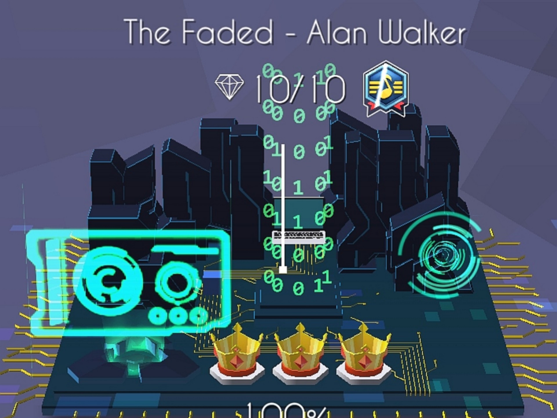 《跳舞的线》faded完美通关