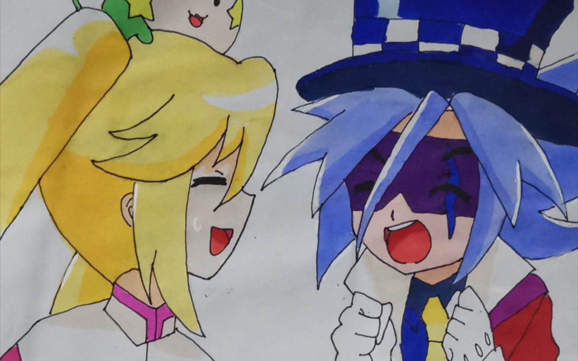 手绘【怪盗joker】_哔哩哔哩_bilibili