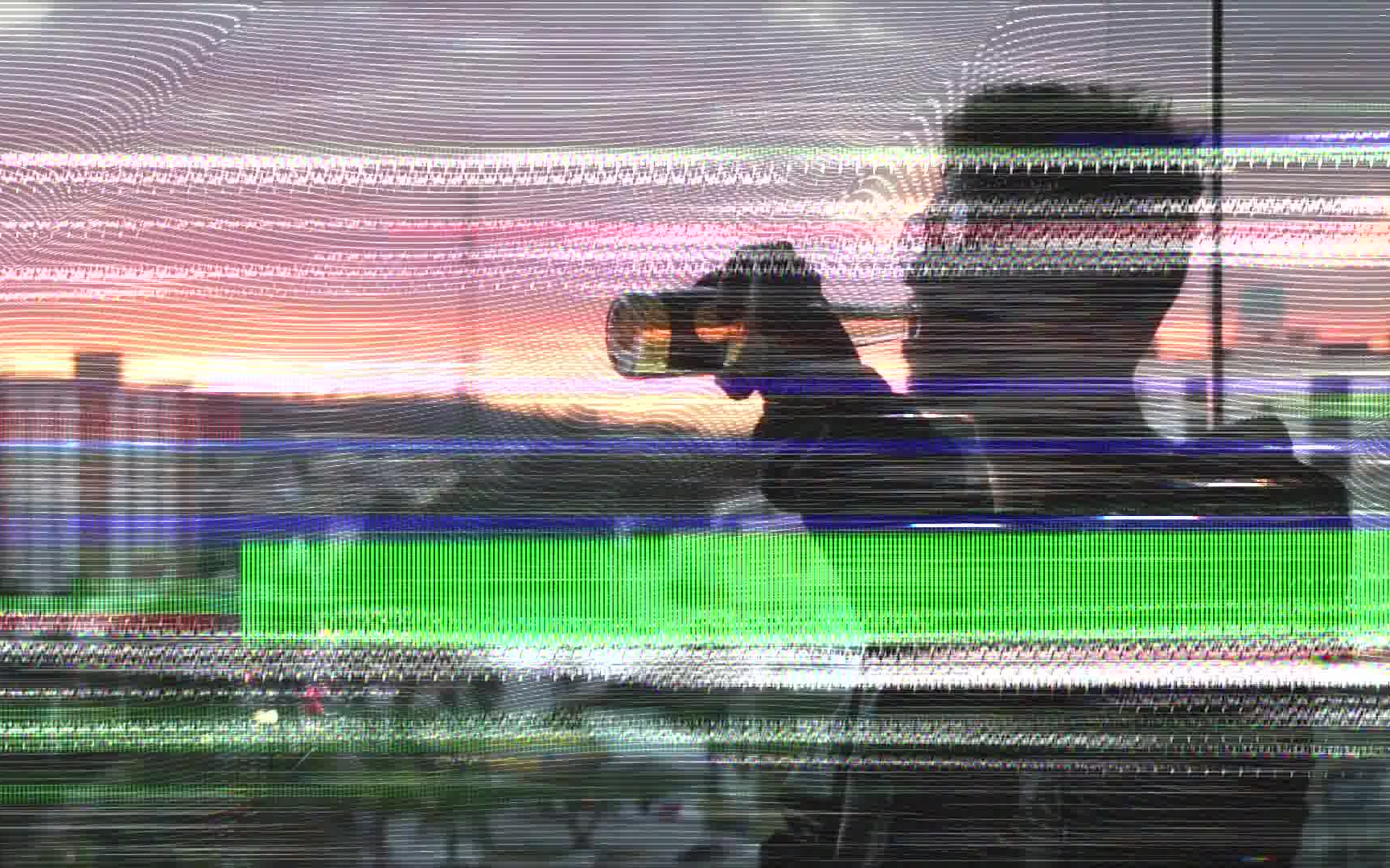 pr模板-画面数字失真故障效果的过渡转场模板