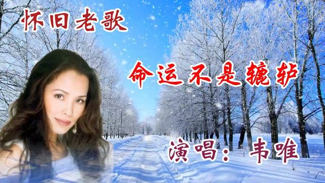 [图]韦唯演唱《命运不是辘轳》火爆当年的影视金曲，犹如美酒回味