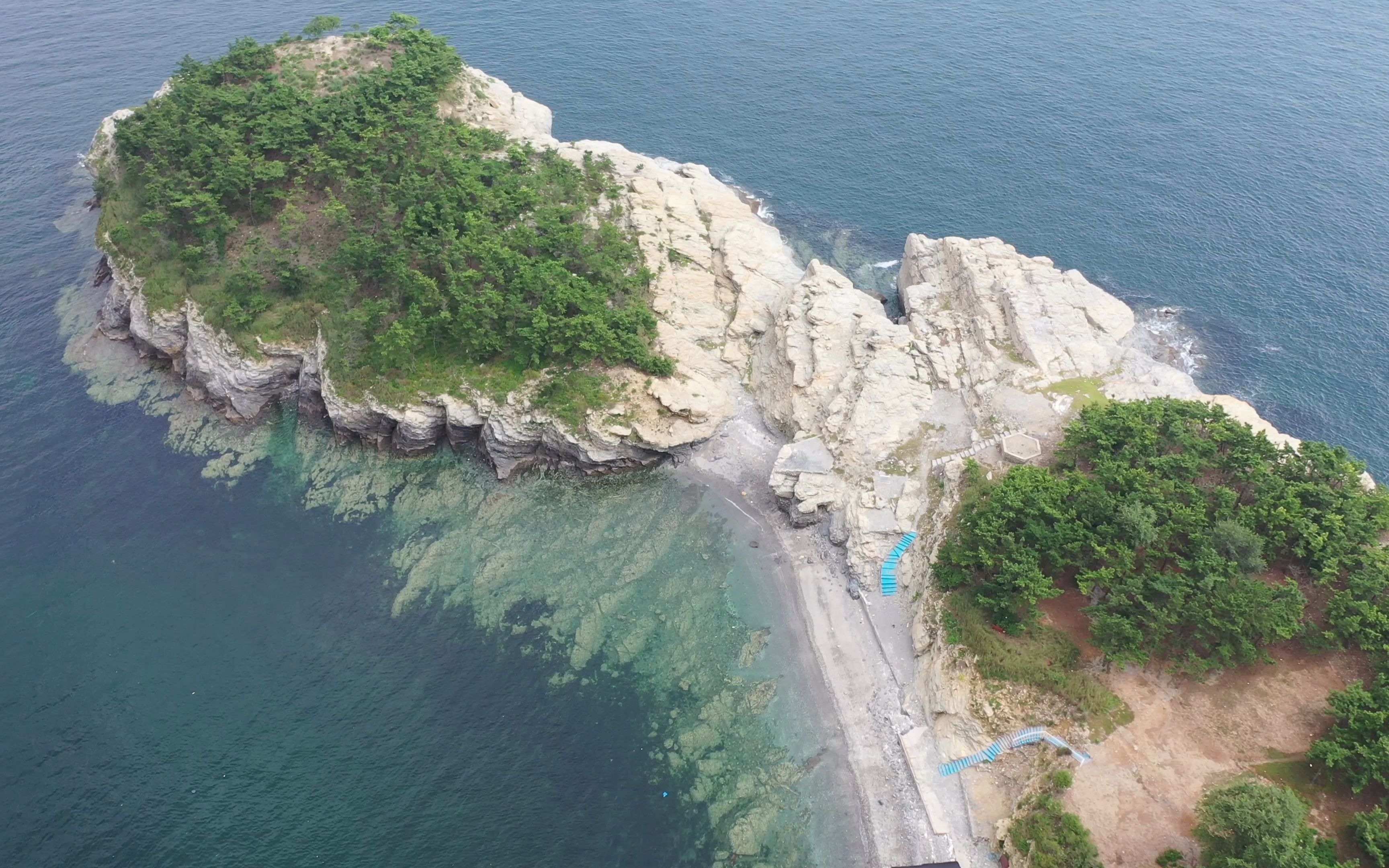 大连滨海路东大连岛航拍(202009)