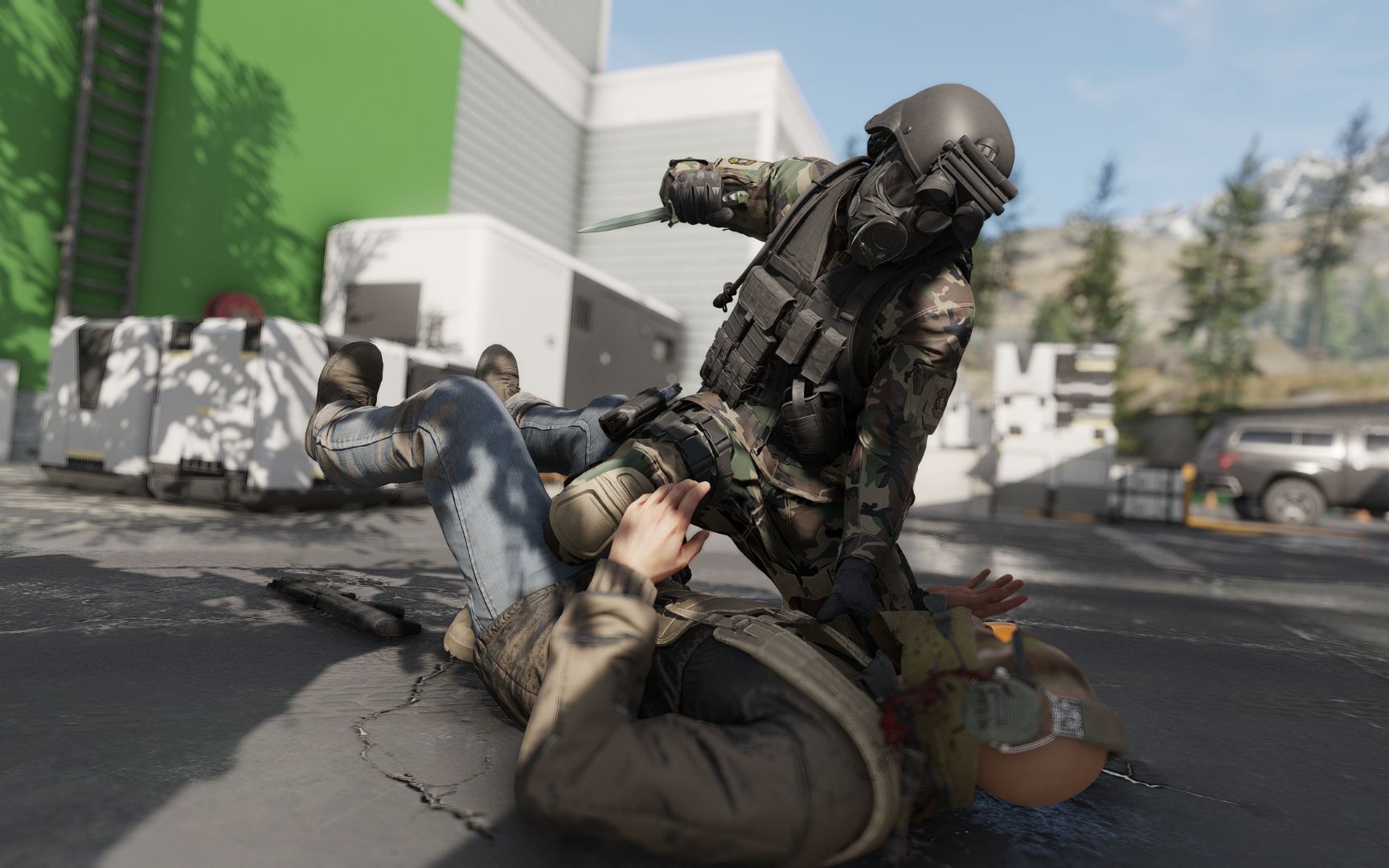 【幽灵行动:断点】尝试cos一下707特种部队渗透据点_哔哩哔哩bilibili