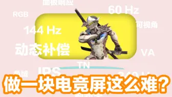 鬥實測 該不該上144hz螢幕60hz Vs 144hz 電競螢幕比較畫面撕裂ips Tn Va 到底差在哪 哔哩哔哩 Bilibili