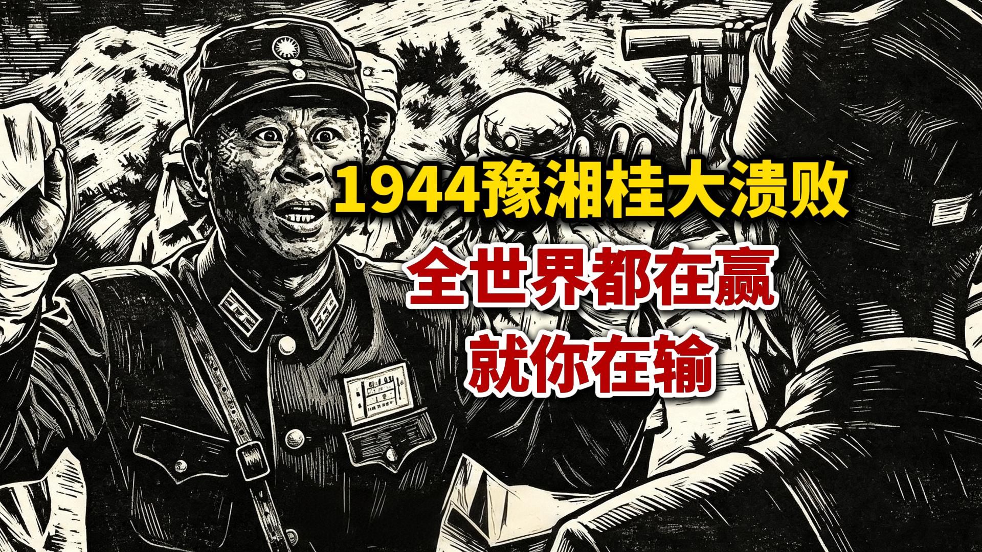 全世界都在赢，就你在输——1944年的豫湘桂到底发生了什么？