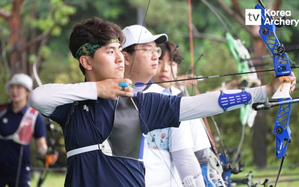 2023年韩国射箭队柏林世锦赛第三轮模拟赛集锦