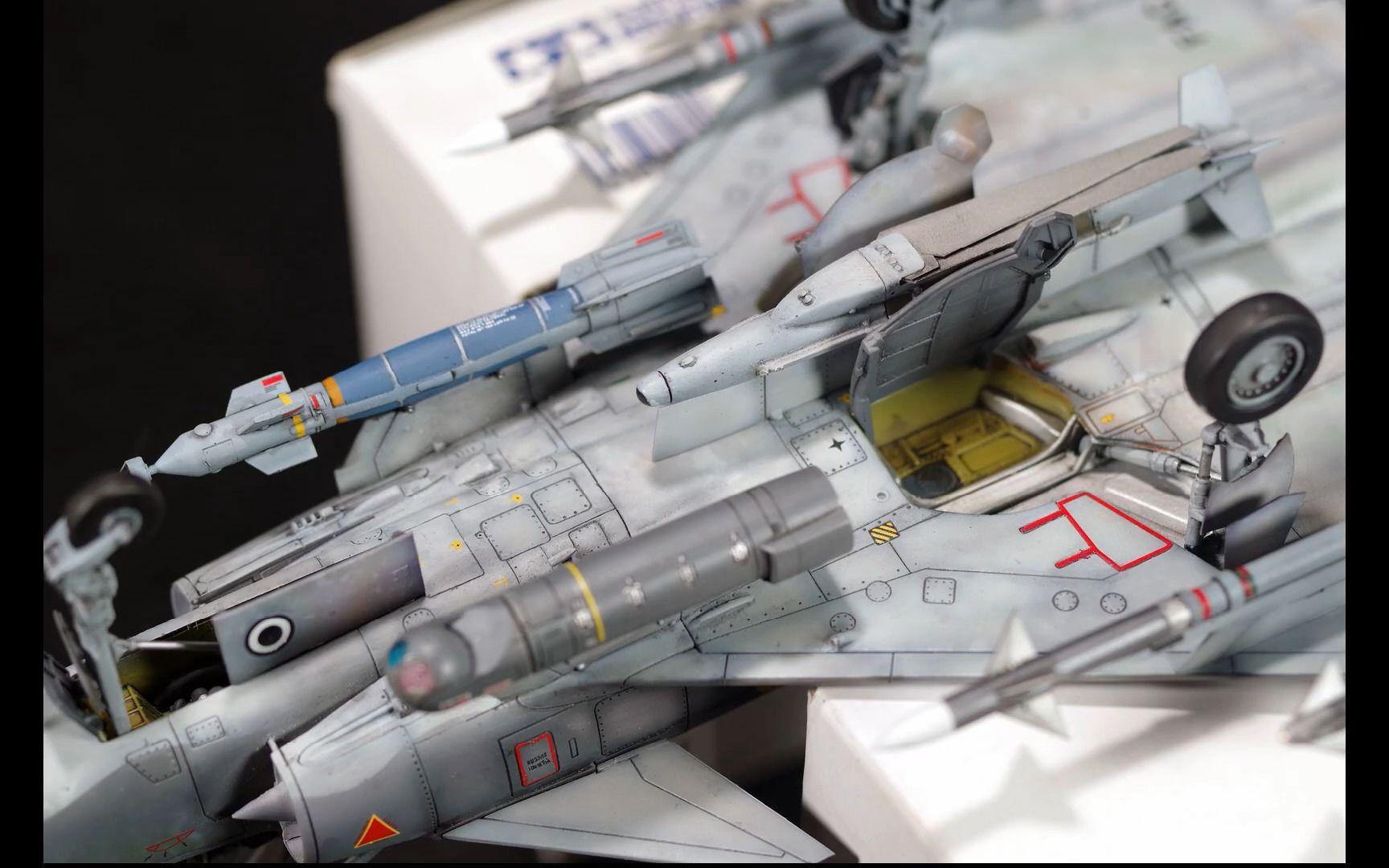 天力KINETIC 1/48 KFIR C10 ＂幼狮＂战斗机模型制作Part4.Final哔哩哔哩bilibili