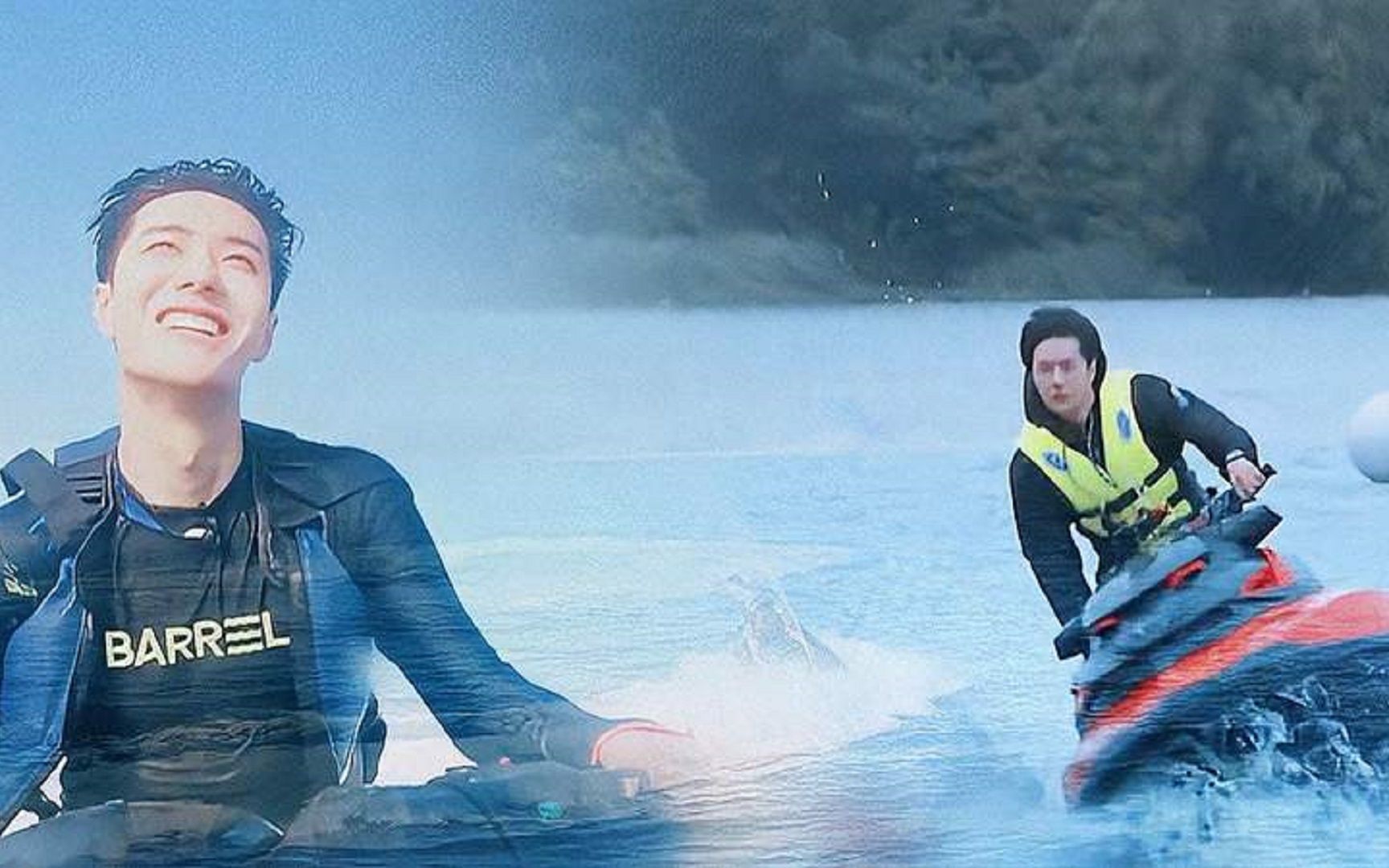 王一博骑摩托艇混剪,在海上的肆意少年好酷!