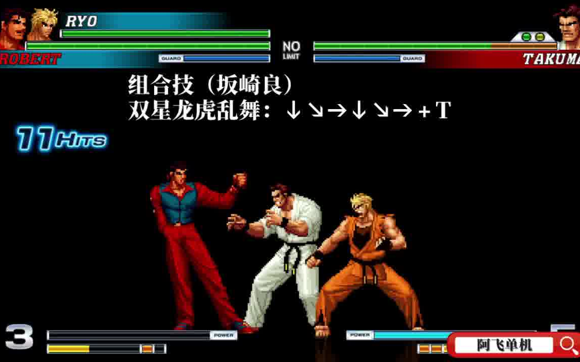拳皇w2020最强之虎03罗伯特7种超必杀形态演示