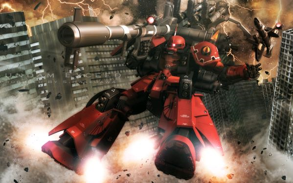 万代mg卡版高机动精神力扎古简评!