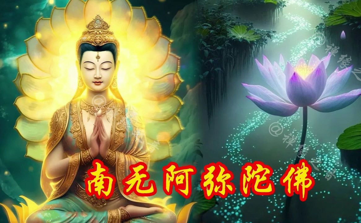 带字幕《南无阿弥陀佛》真正原唱,洗涤心灵,消除烦恼.