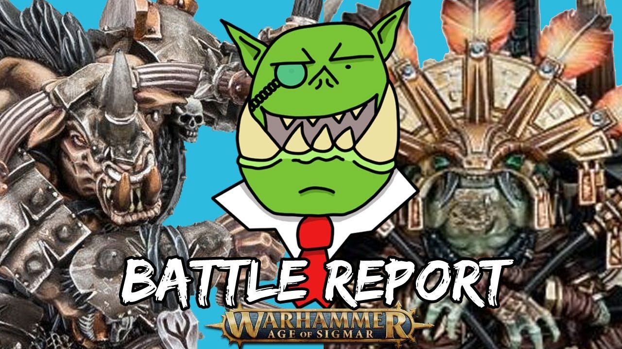 【aos】混沌野兽 vs 塞拉芬蜥蜴人