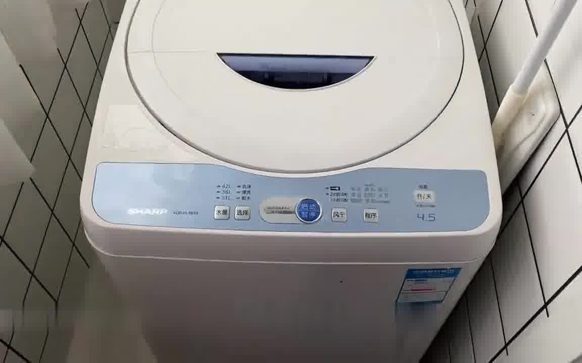 三洋全自动洗衣机不进水