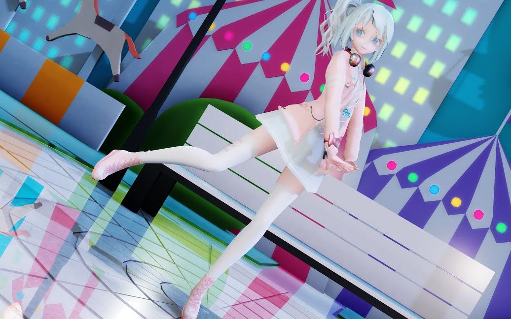 [MMD]Tda Ribbon Girl Miku Heart a la mode / ハートアラモード[19028]【pao kruger】哔哩哔哩bilibili