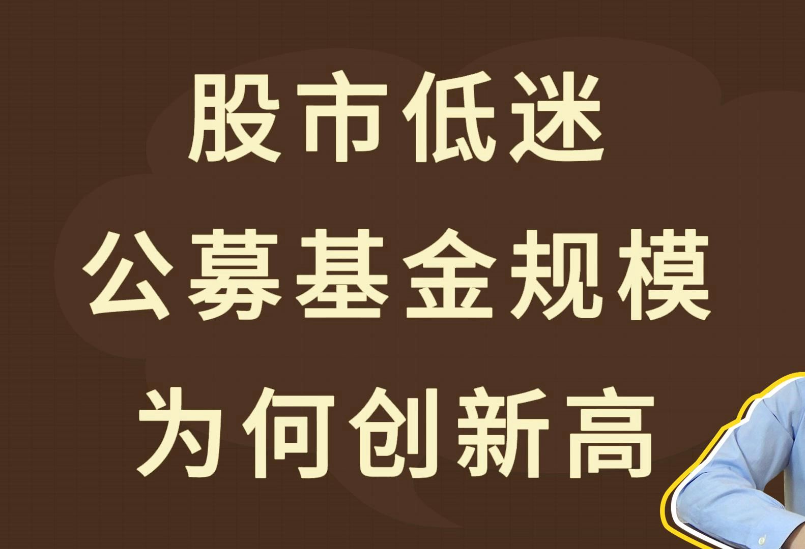 股市低迷,公募基金规模为何创新高哔哩哔哩bilibili