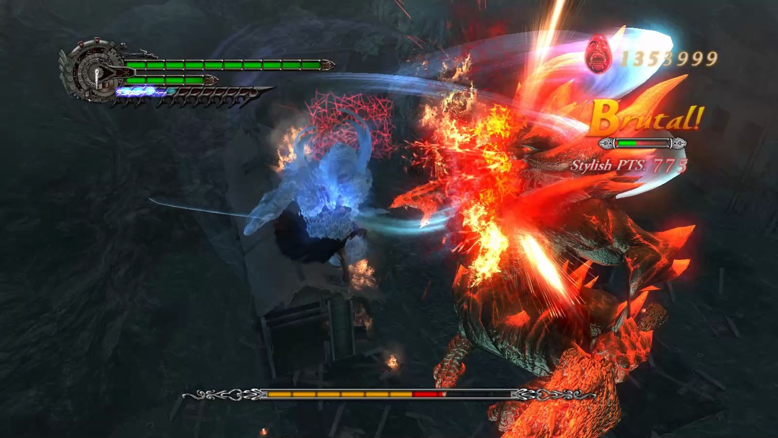 鬼泣4当萌新遇到火牛的真实状况