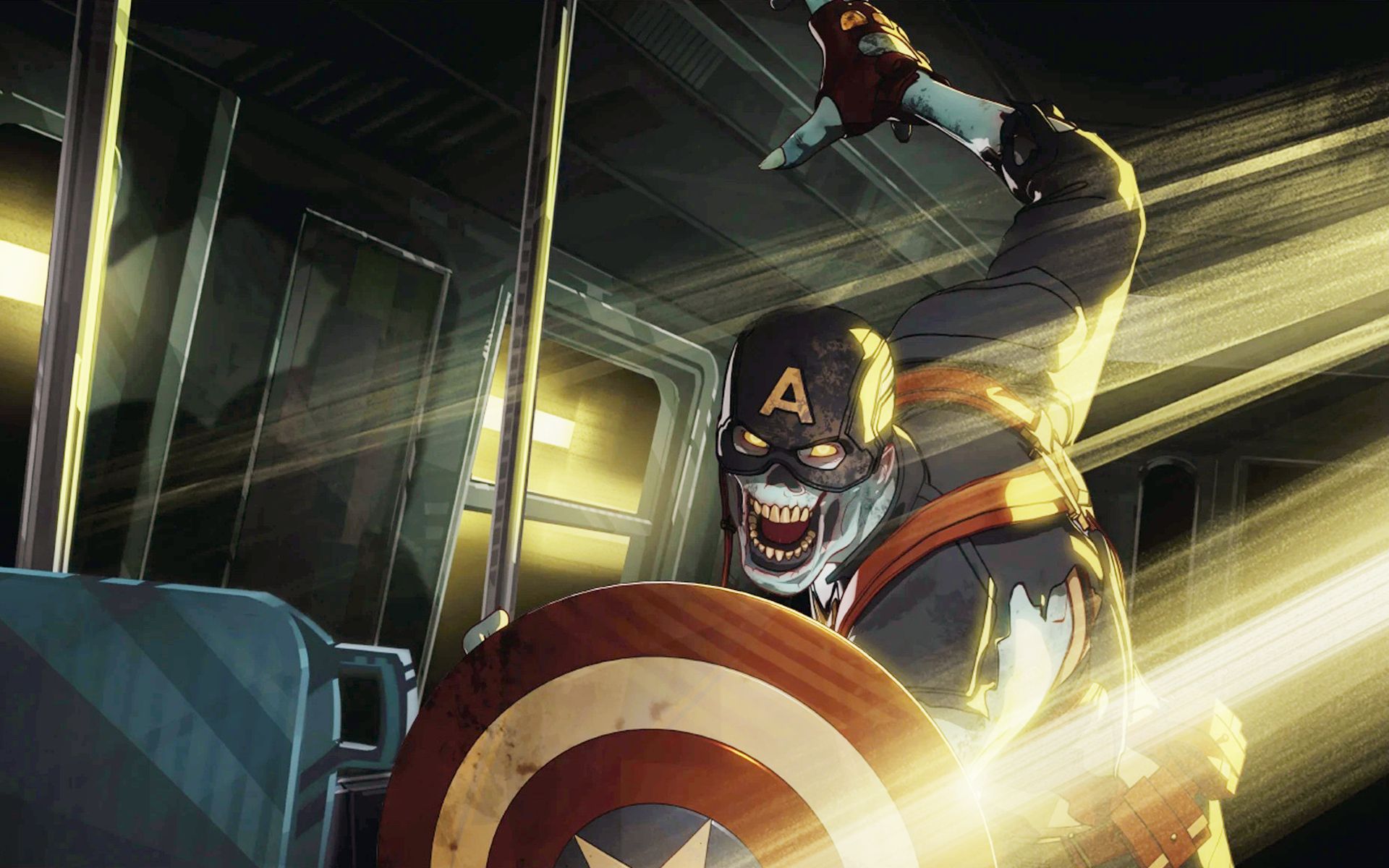 漫威丧尸宇宙钢铁侠一出场头没了美队被冬兵斩成两半