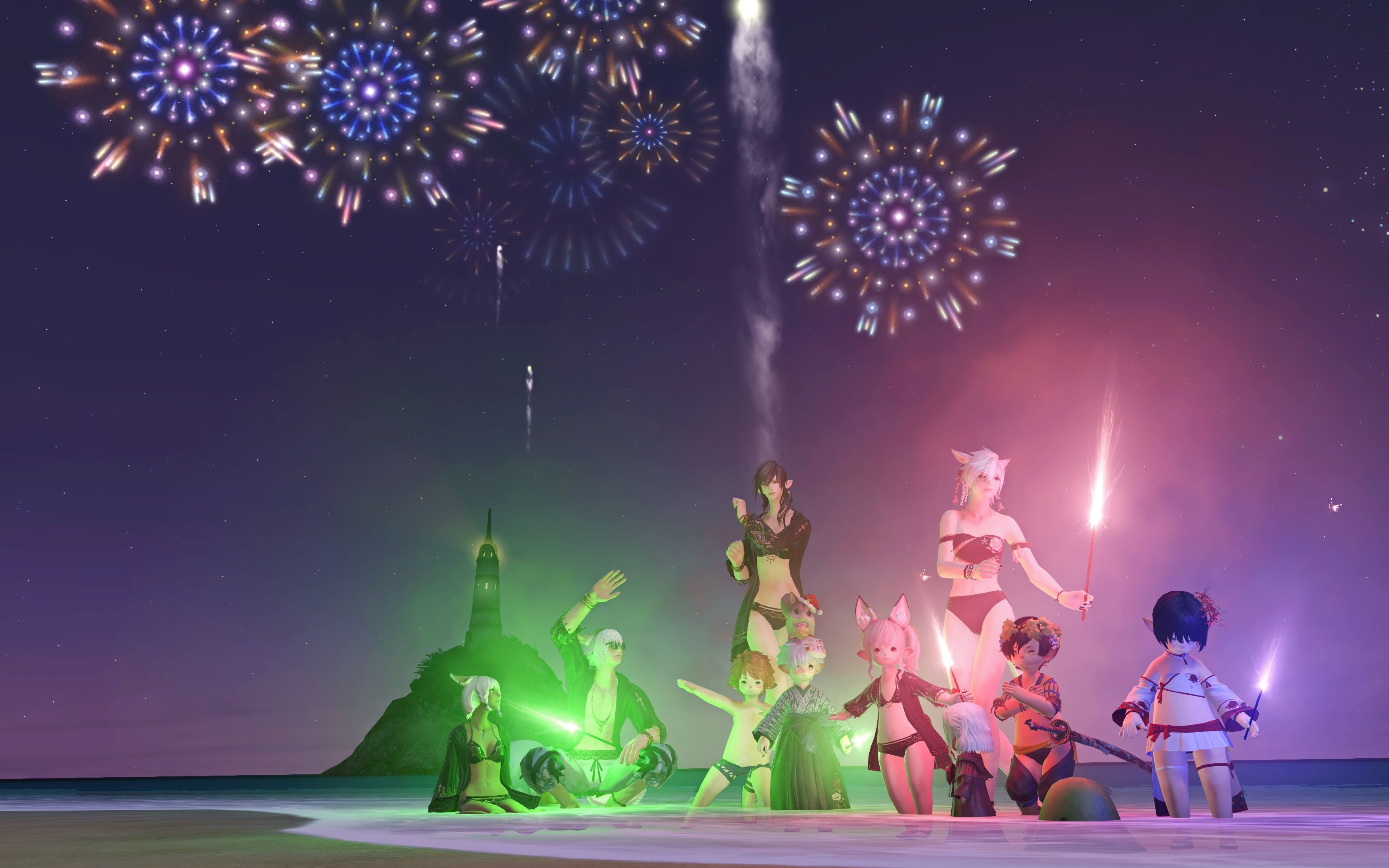 【ff14】是2023红莲节限定款部队团建库啵!