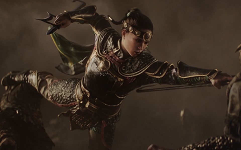 荣耀战魂武林阵营新英雄女侠实机试玩