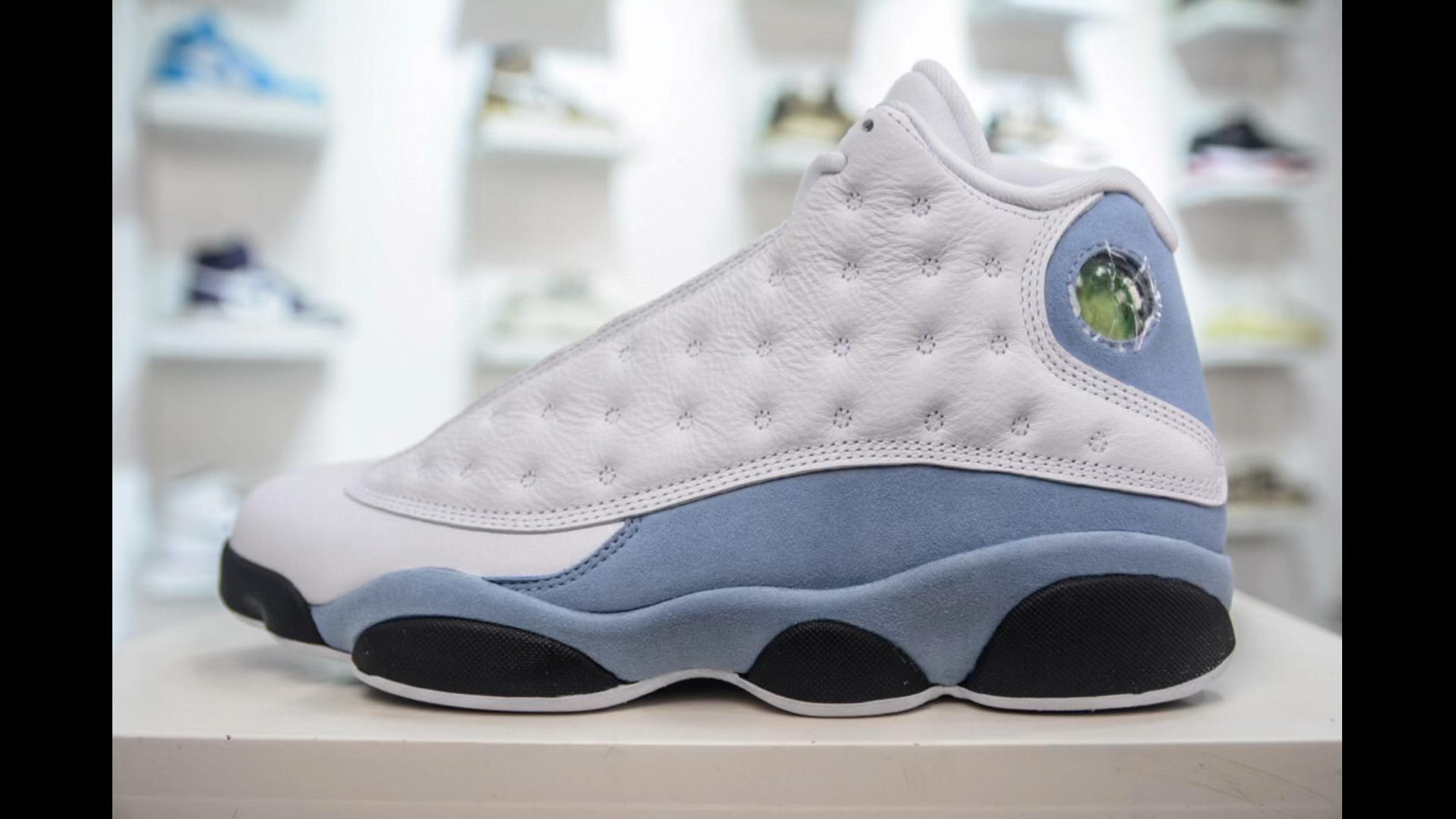 乔丹 air jordan 13 wolf blue grey 水泥狼灰蓝篮球鞋 414571-170