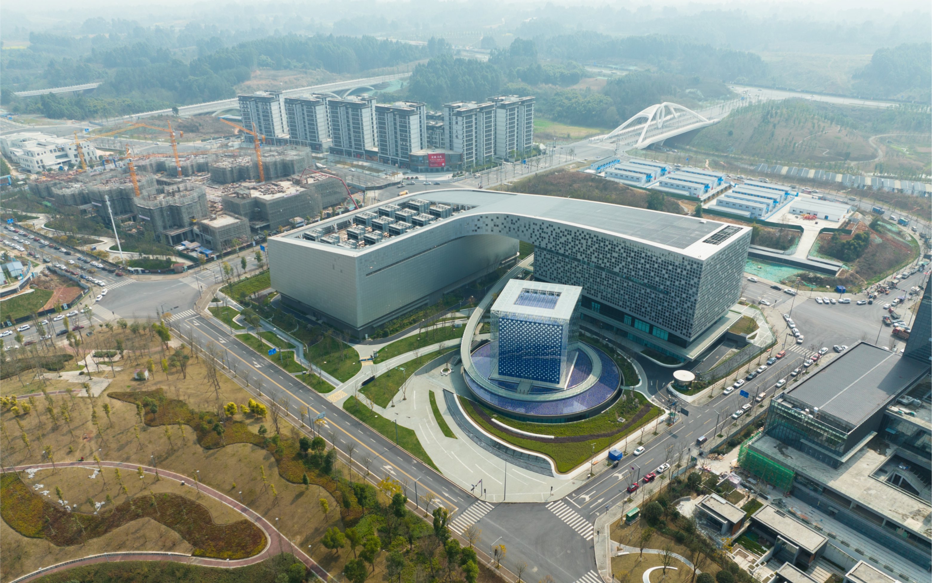 兴隆湖 成都超算中心 dji mavic 3