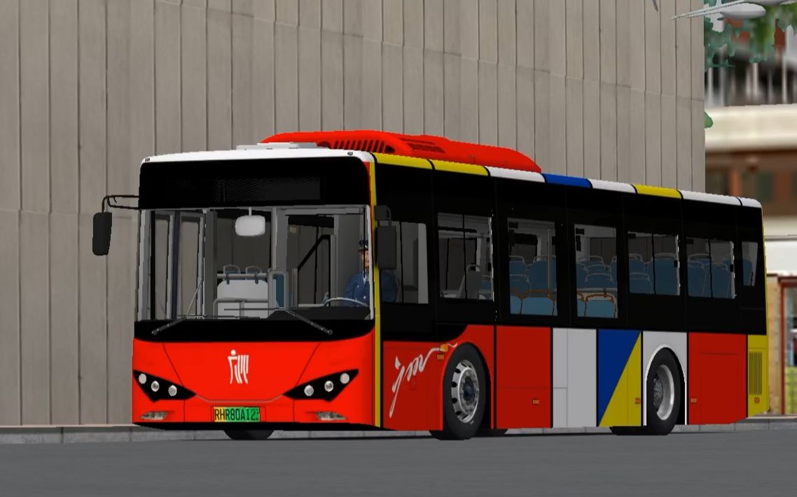 【omsi2&广佛市内测版】驾驶比亚迪k8ba弹射起步 233路 广州火车东站