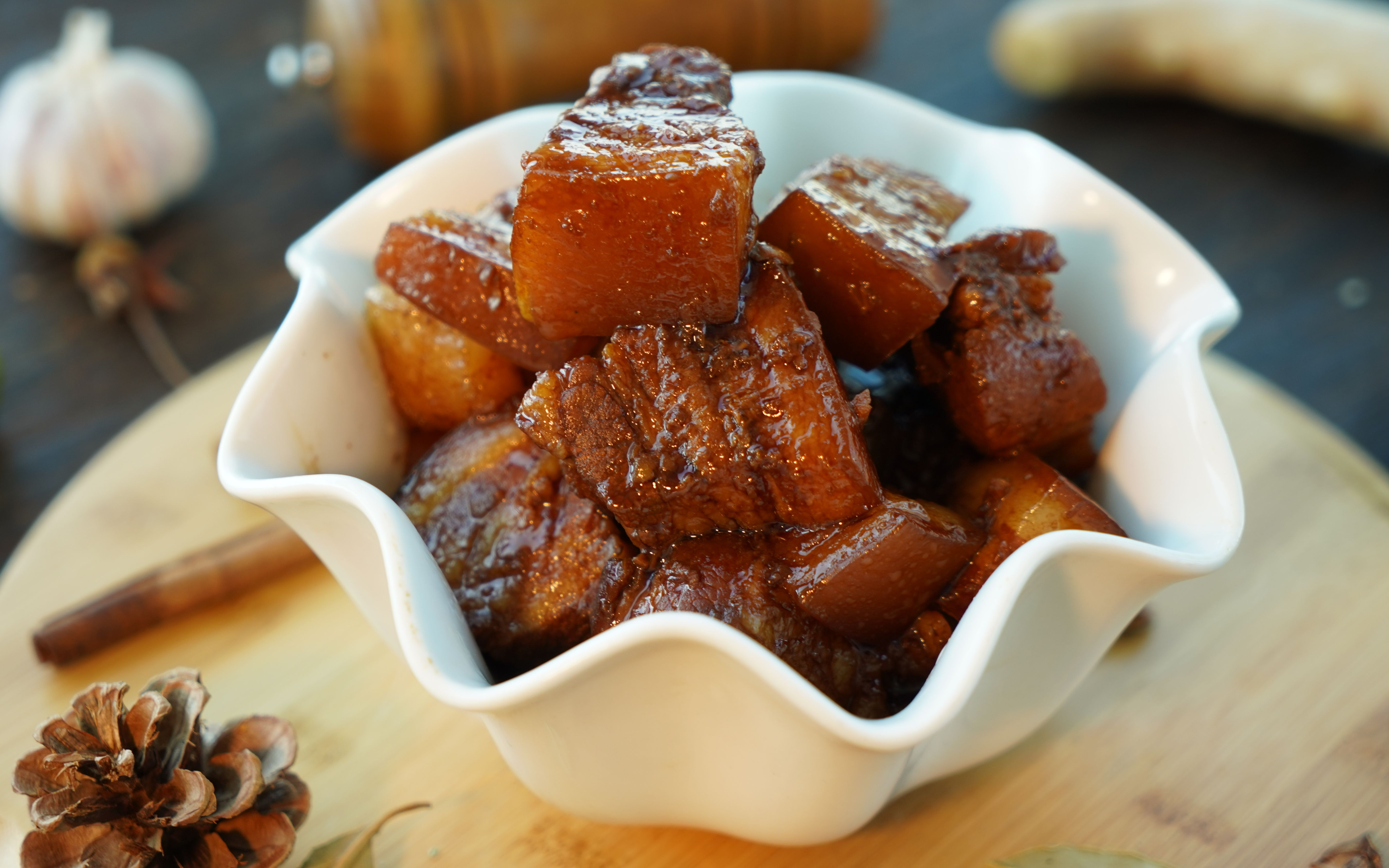 不煎不炒不加油做了顿巨巨好吃的红烧肉