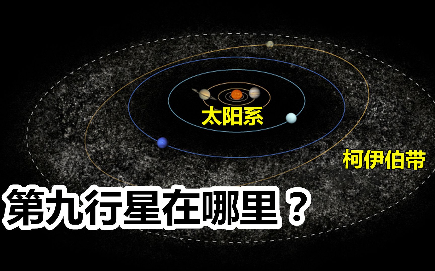 走进柯伊伯带,太阳系神秘的区域,第九大行星或许藏身其中