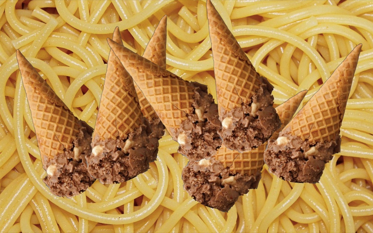 夏日大作战 | 意面冰激凌/冰淇淋 | 德国人夏天吃什么 | 香草草莓