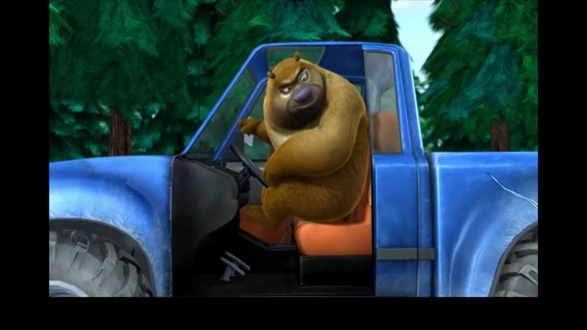 【熊出没 旧版】14 会开车的熊