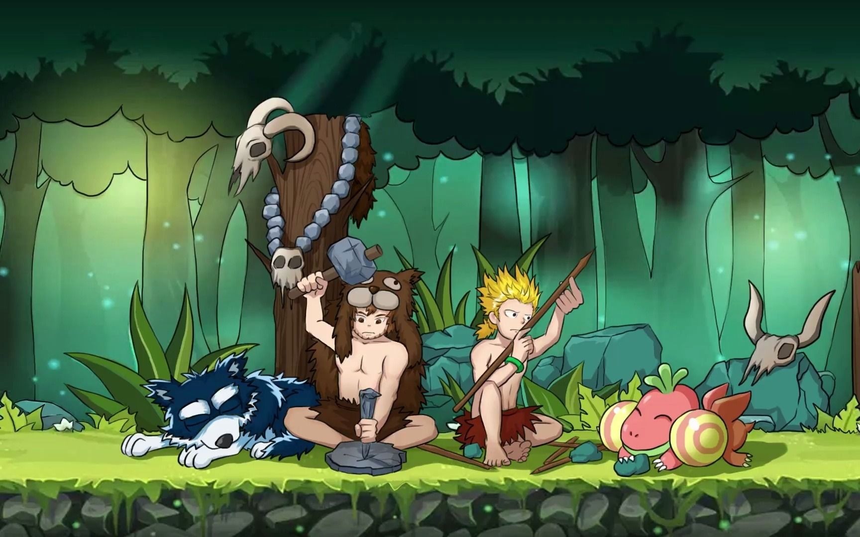 石器 石器时代 石器ee 族战精彩片段十