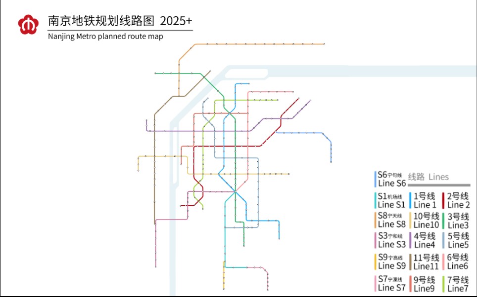 南京地铁历史发展线路图20052025+哔哩哔哩bilibili