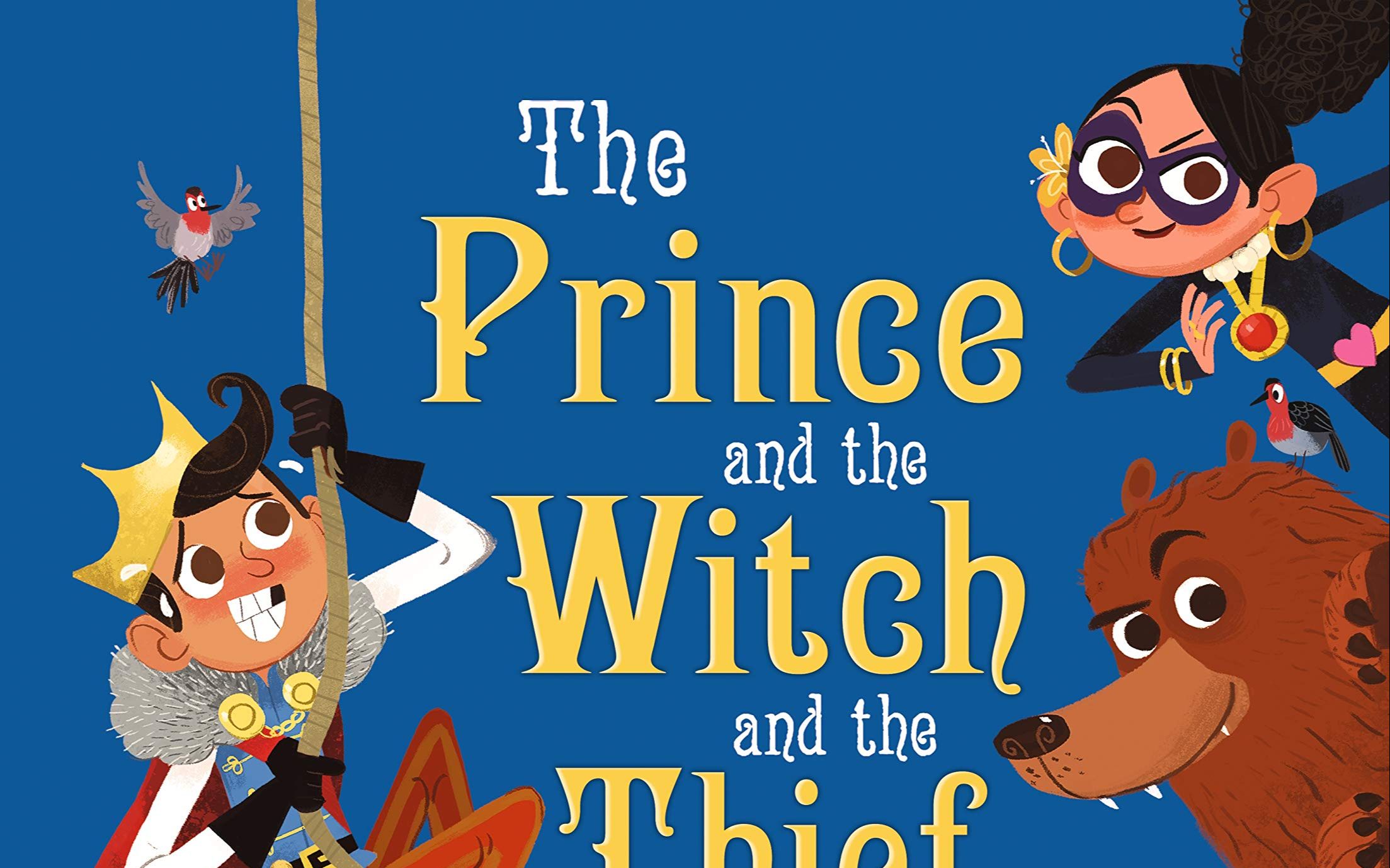 [图]【汉语】《王子，巫婆，小偷和熊 The Prince And The Witch And The Thief And The Bears》儿童英语绘本故事