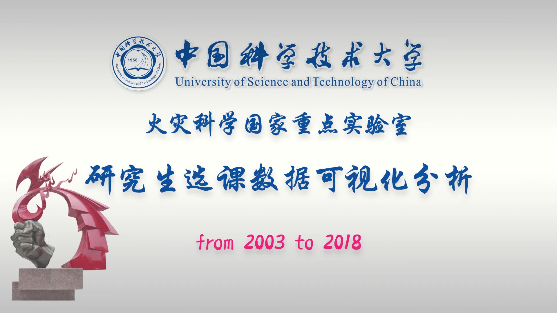 【数据可视化】中科大火灾科学国家重点实验室——研究生选课偏好分析哔哩哔哩bilibili