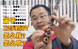 竹笛指法表 哔哩哔哩 Bilibili