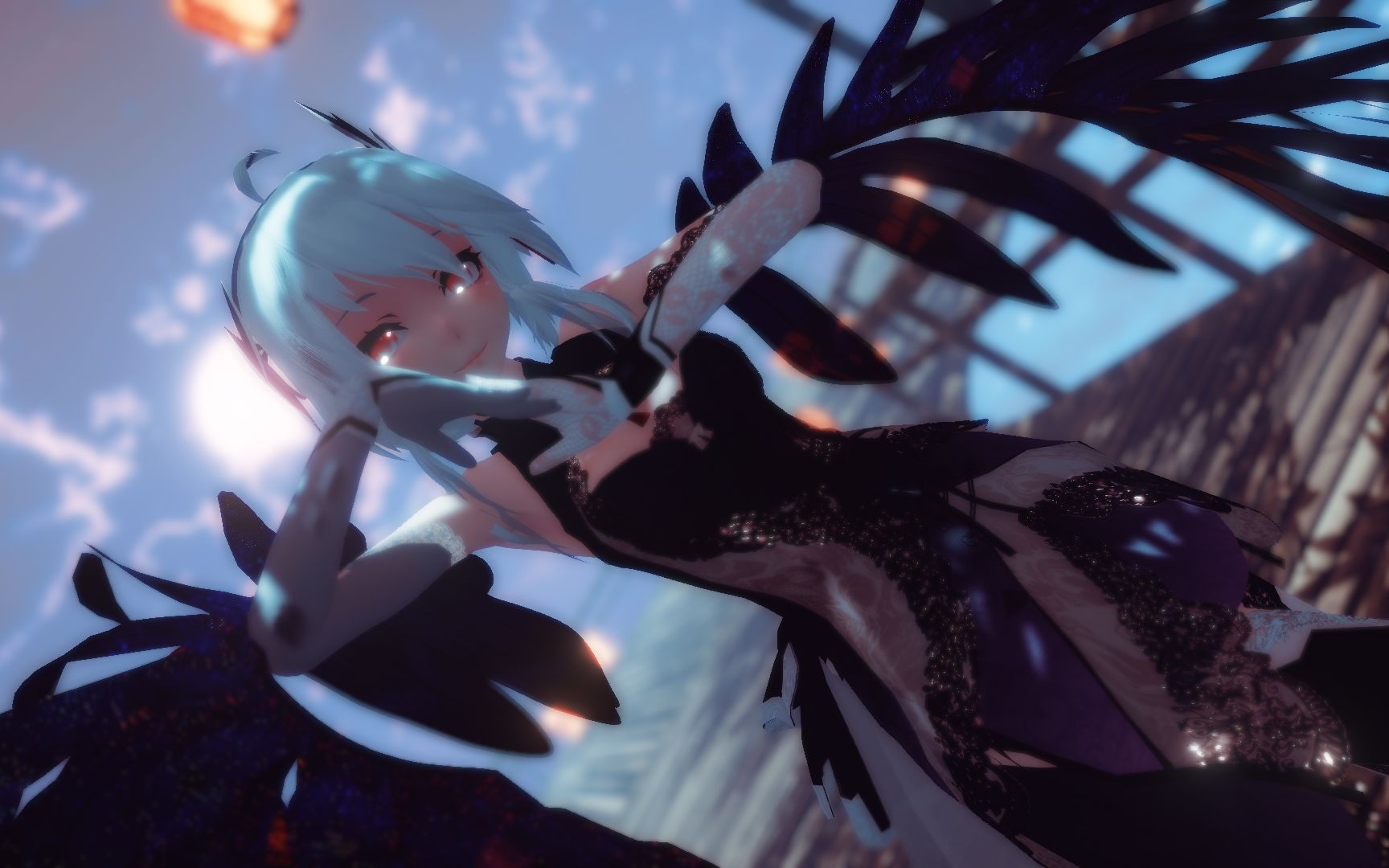 【弱音mmd】对酒当歌,人生几何;且倾杯兮,不醉不归