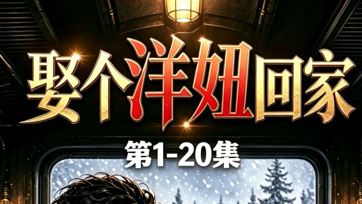 自制漫剧《娶个洋妞回家》1-20 集一次性看完，陈阳回家路上又遇到茬了！【AI 全民制作人】