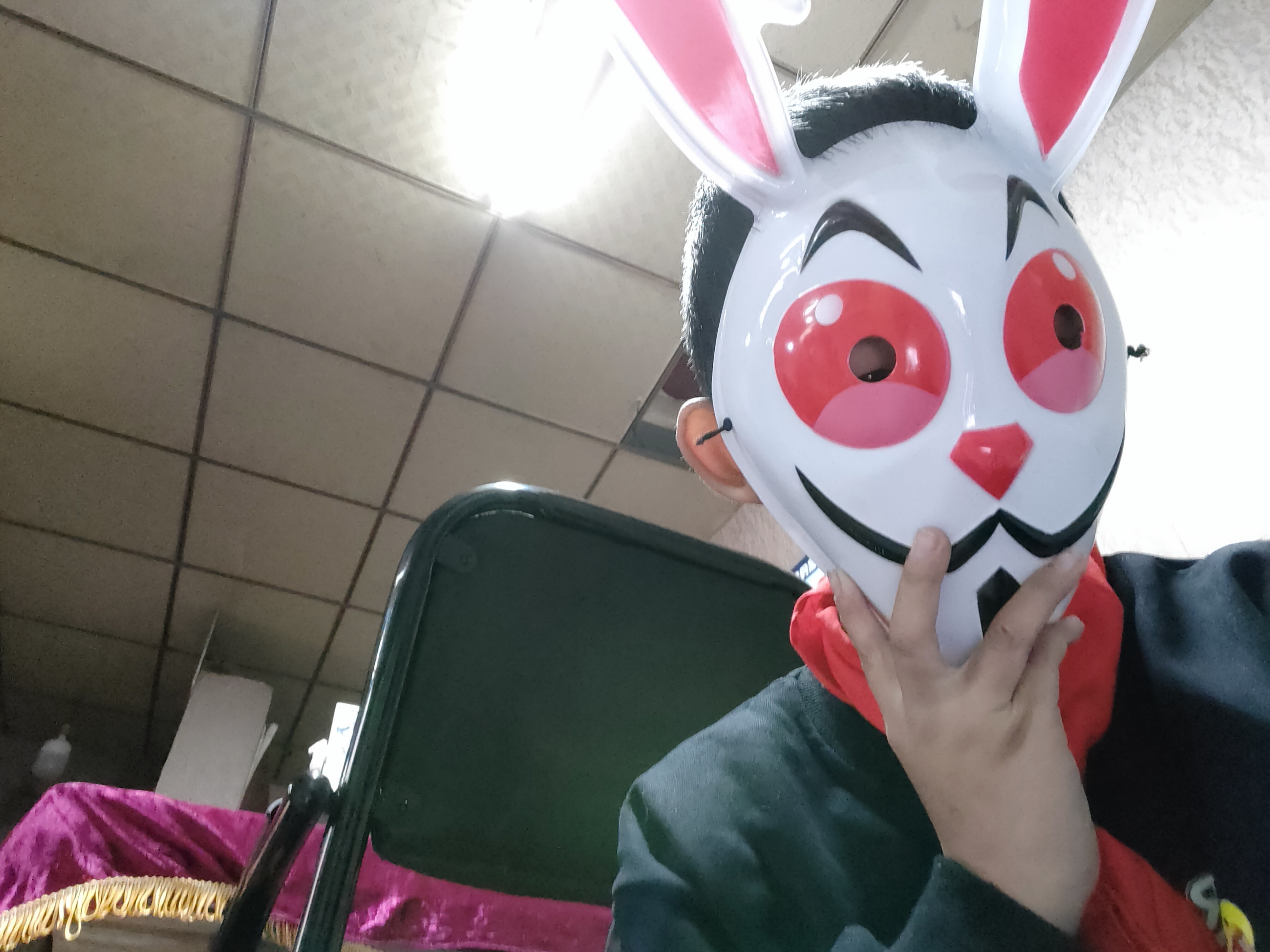 我有弗兰克面具