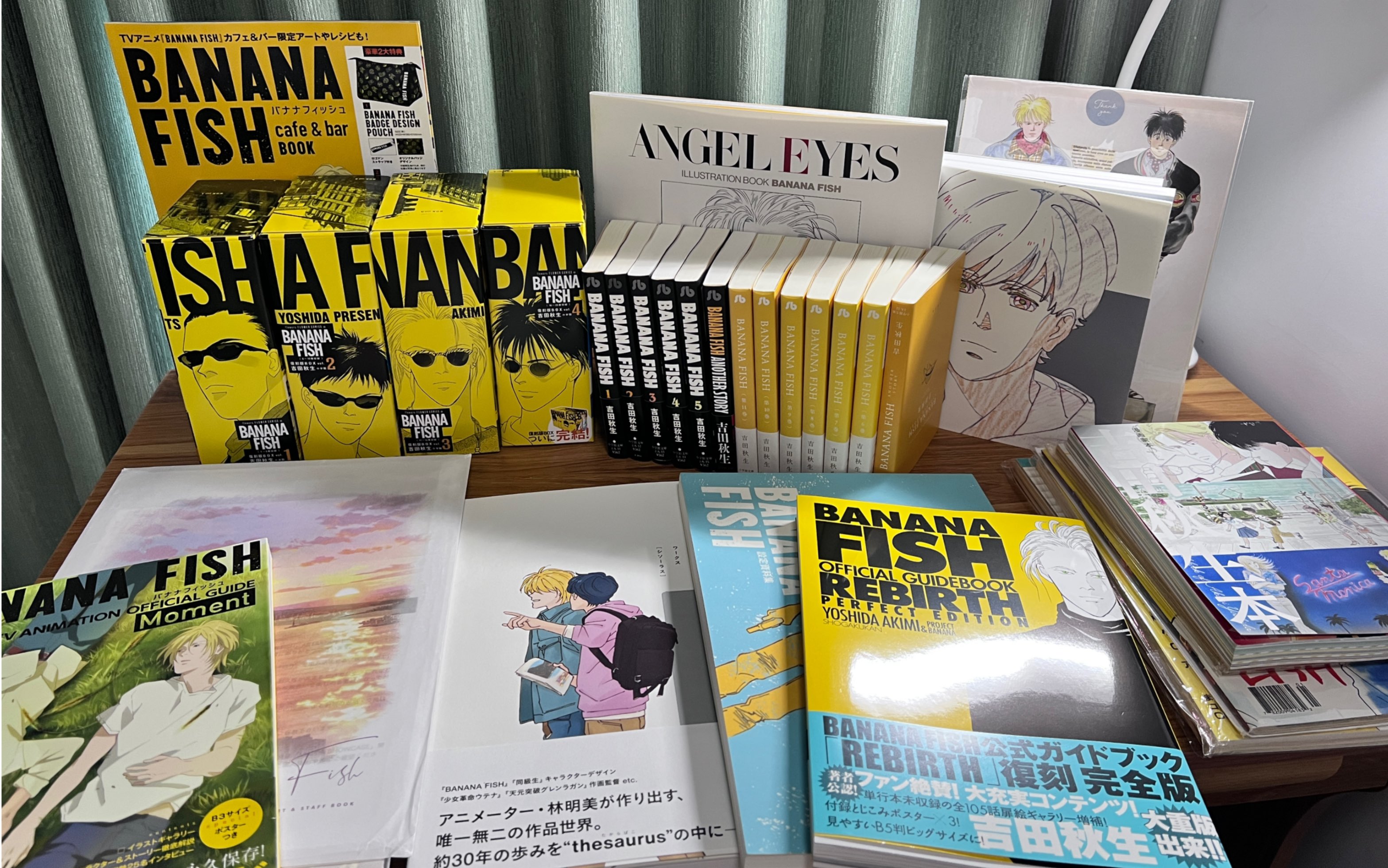 [图]【Banana Fish｜战栗杀机｜分享唠嗑】超全官方书画集分享