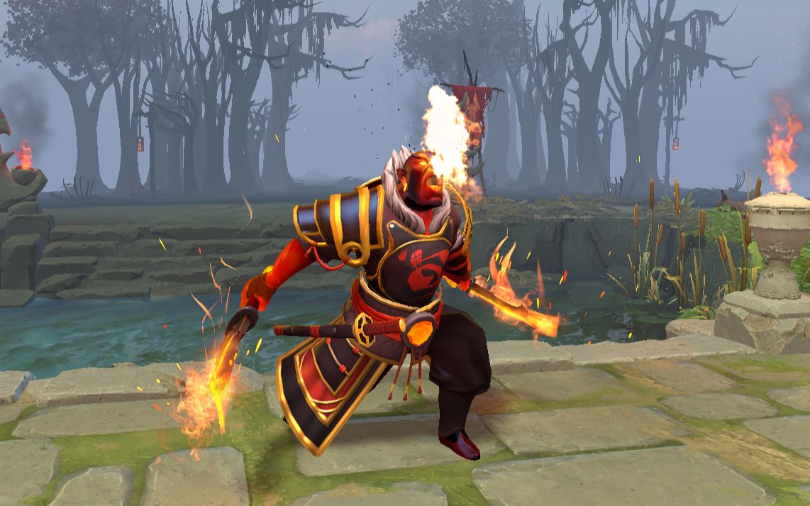 【dota2】这只统帅局的火猫会喷火!