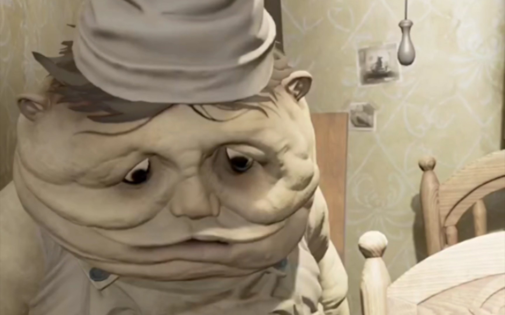 吃鱼暴增200斤的厨师 恐怖游戏小小梦魇