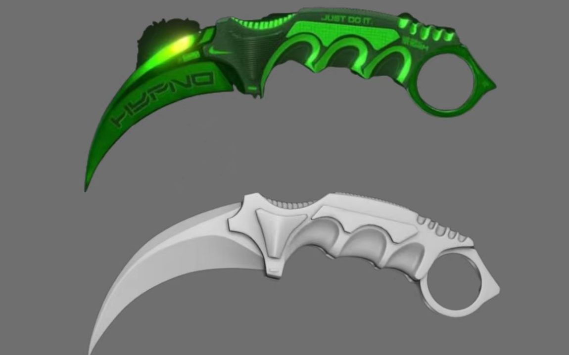 【3dmax建模】游戏武器模型布线案例教学,新手入门建模教程