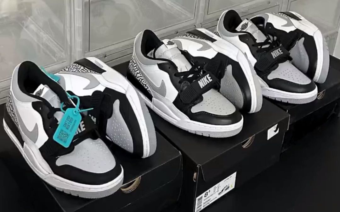 aj312灰白配色 真假究竟有多大的差距