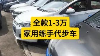 Download Video: 分享一批全款1-3万左右的家用练手代步车