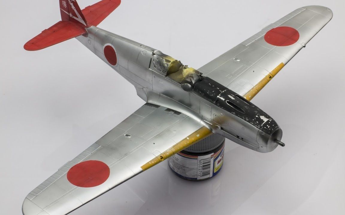 s-a-t 制作田宫48比例 川崎 ki-61-id 飞燕 log #3