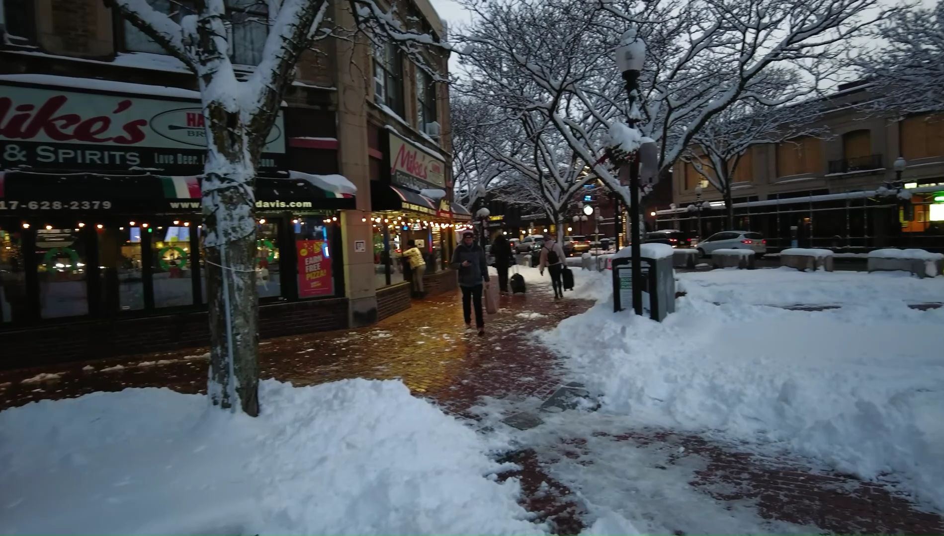 雪中波士顿漫步(boston,ma)
