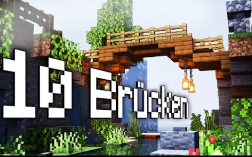 【Crocodileandy】Minecraft10座桥梁设计_哔哩哔哩_bilibili