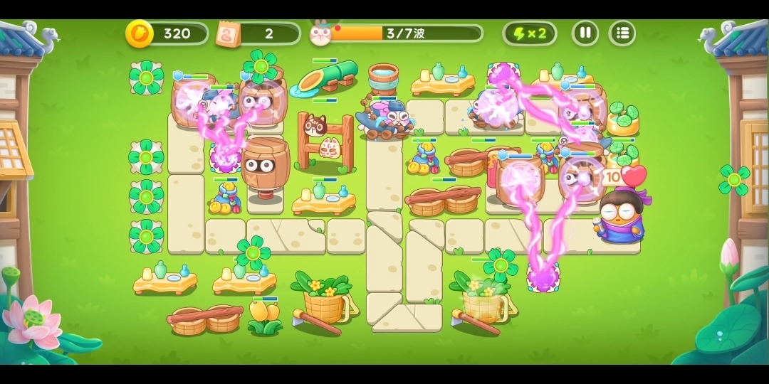 保卫萝卜4【夏日垂钓】02关