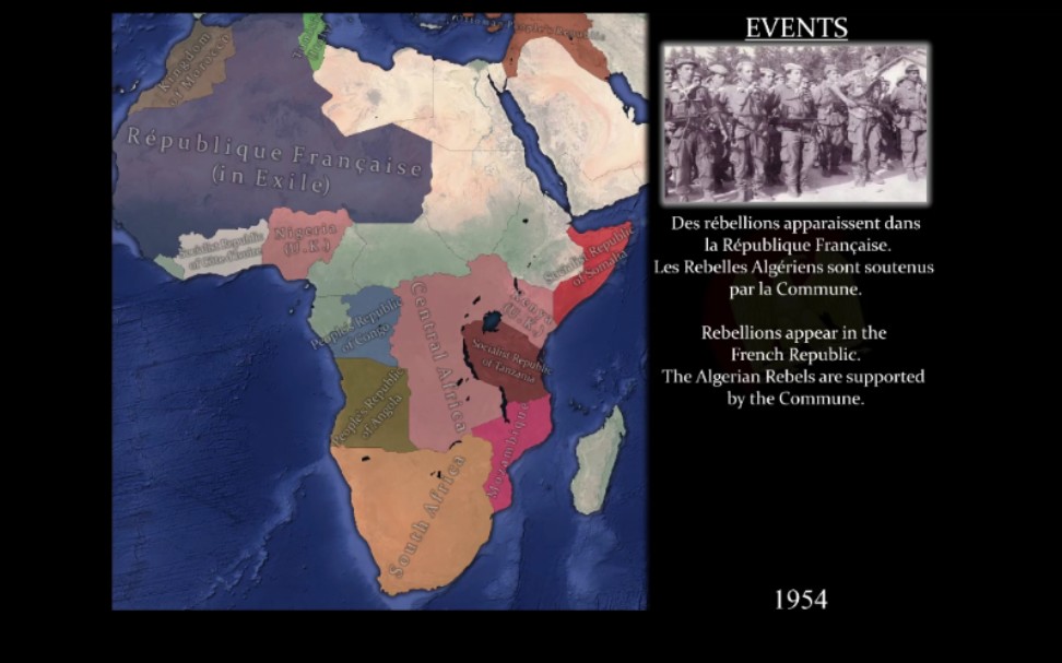 1900年非洲殖民地图图片