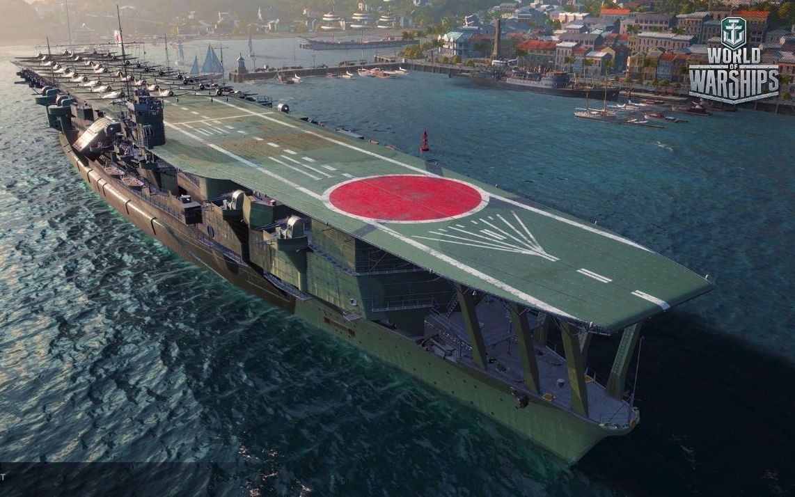 【战舰世界欧战天空】第1016期 合理化的进攻(加贺)