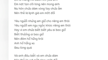 [图]【越南语歌曲翻唱】Nụ Hôn Đánh Rơi